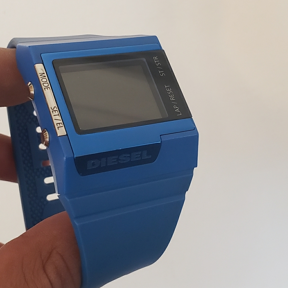 Retro Futuristic Diesel digital watch